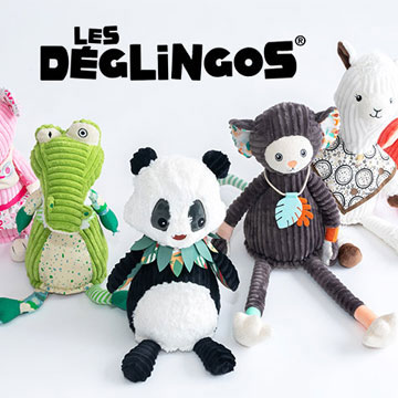 Peluches Les Déglingos